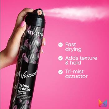 Vavoom Triple Freeze Extra Dry Spray - Extra suchý lak na vlasy s vysokou fixací